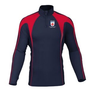 England WFA Zip Neck Midlayer