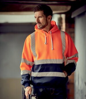 Yoko Hi-Vis Pull Over Hoodie