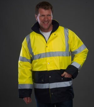 Yoko Hi-Vis Two Tone Jacket