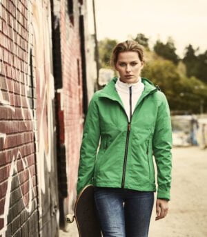 Printer Flat Track Jacket Lady