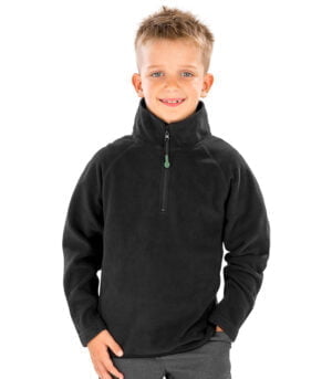 Result Recycled Kids Zip Neck Micro Fleece